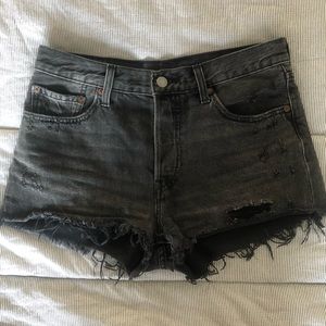 Levi’s high waisted shorts